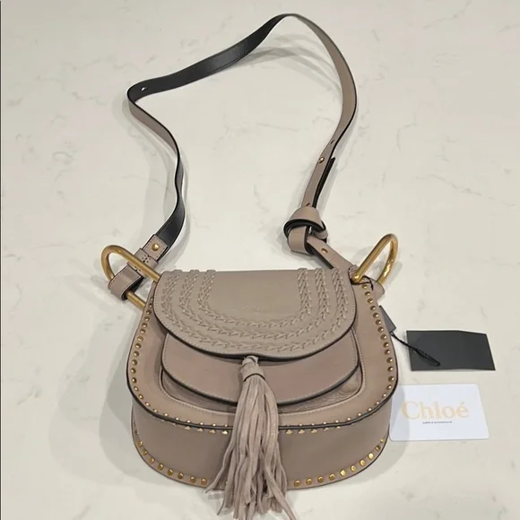 Chloe Hudson shoulder Bag Motty Grey - Picture 6 of 7